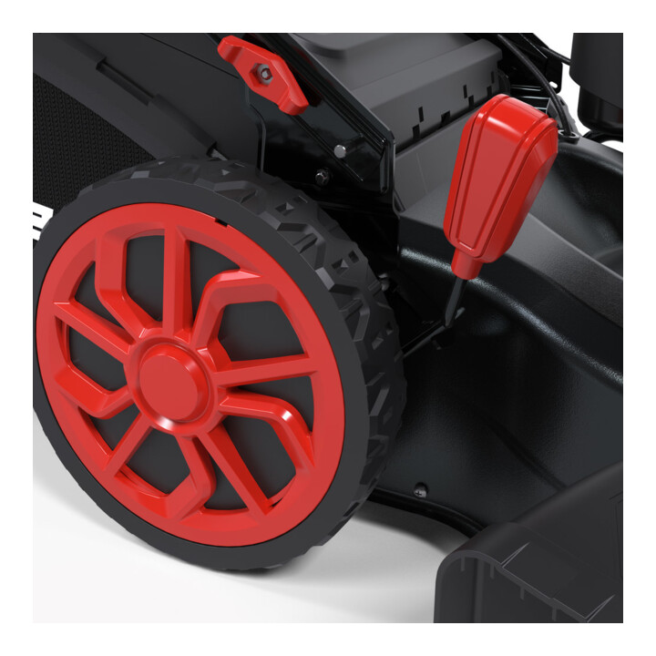 Güde Tondeuse à gazon thermique Big Wheeler BW 510-190 LI-ES 510 mm largeur de coupe