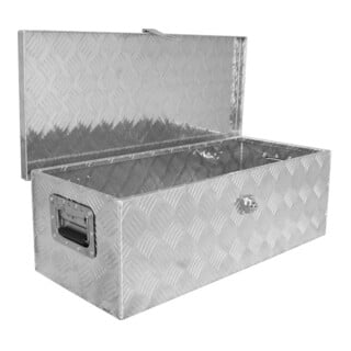 Güde Alu Transportbox GT 55 Aluminium-Riffelblech Vollmetall