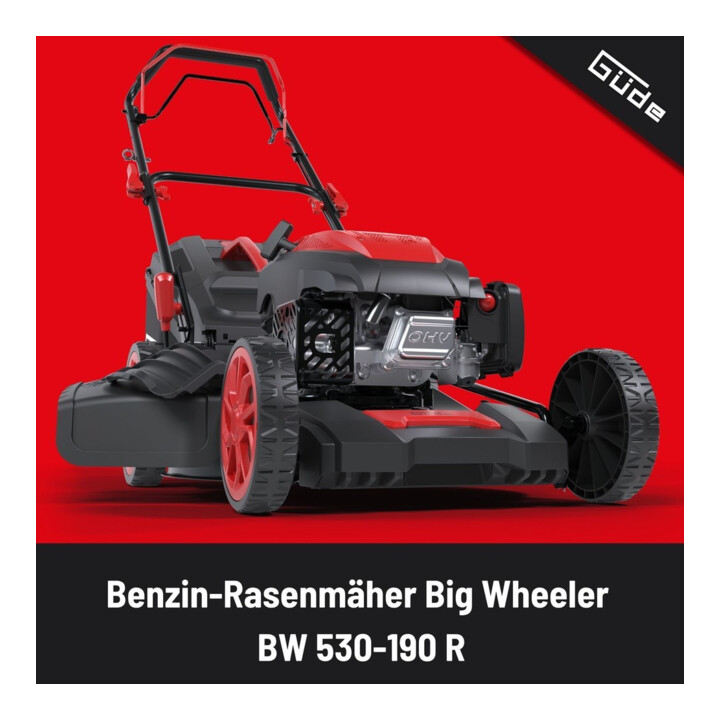 Güde Benzin-Rasenmäher BW 530-190 R 3,6 kW 53 cm Schnittbreite