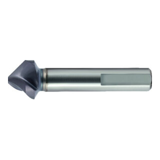 GÜHRING Kegelsenker SpyroTec HSCO spiralisiert Form C 90G 3-Flächenschaft 15,0mm TiAlN