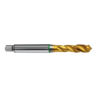 Gühring Maschinen-Gewindebohrer HSSE SL D371 N40 M3 ISO2/6H TiN
