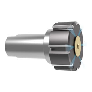 Gühring Maschinen-Reibahle HR 500 GT D 65mm Cermet brüniert