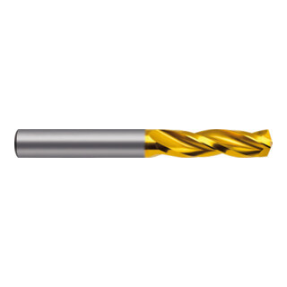 Gühring Ratiobohrer D6539RN VHM 4,10mm TiN beschichtet