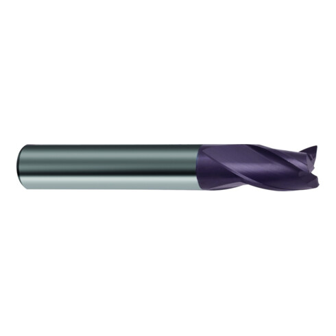 Gühring Schaftfräser kurz DIN6527 VHM TiALN Z3 2,5mm
