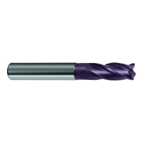 Gühring Schaftfräser lang DIN6527 VHM FIRE Schaft HA Z4 10/0,5mm