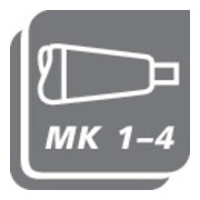 GÜHRING Spiralbohrer DIN345 HSSCo5 geschliffen Typ INOX Schaft MK 15,75mm-4