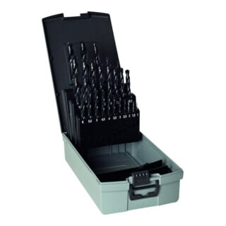 GÜHRING Spiralbohrer-Set DIN338 HSS geschliffen Typ N 1-10mm