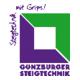 Günzburger Aluminium-Schiebeleiter 2-teilig 2 x 9 Sprossen