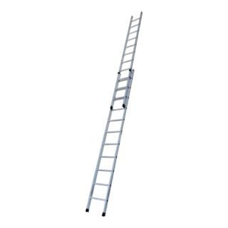 Günzburger Aluminium-Schiebeleiter 2-teilig 2 x 9 Sprossen