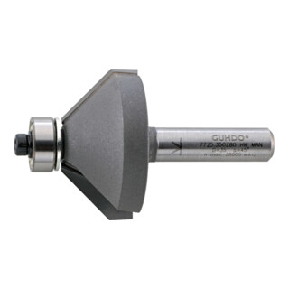 GUHDO HW-Fasefräser D35 l18 45 Grad Z2 S8