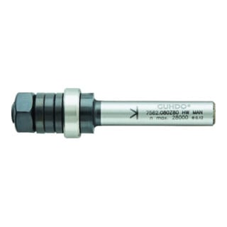 GUHDO Mandrin monobloc avec palier de guidage D16 d8 S8