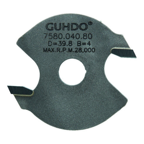 GUHDO Scie à rainurer HW 175/8 Dents 2 40x3,5x8