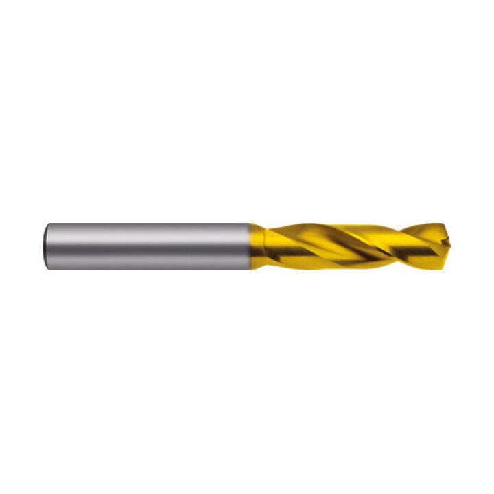 Gühring Foret étagé Ratiobohrer D6539 VHM 12,70 mm revêtement TiN