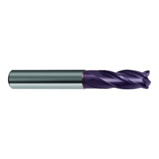 Gühring Fraise à queue longue DIN6527 VHM FIRE queue HA Z4 12/2mm