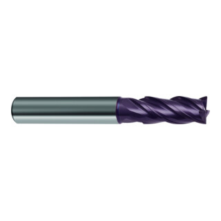 GÜHRING Fraise à rapport longue DIN6527 VHM FIRE Z4 Tige HA 20 mm