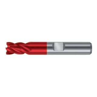 Gühring Fraise à rapport SL courte DIN6527 VHM FIRE Z4 18 mm