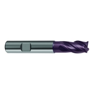 Gühring Fraise à rapport SL courte DIN6527 VHM FIRE Z4 8mm