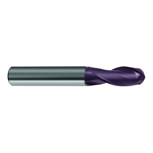 Gühring Fraise à rayon DIN6527 VHM FIRE Z2 Tige HA 12 mm
