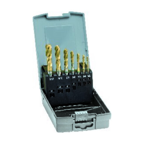 GÜHRING Jeu de tarauds machine DIN371/376 HSSE TiN Forme C M3-M12