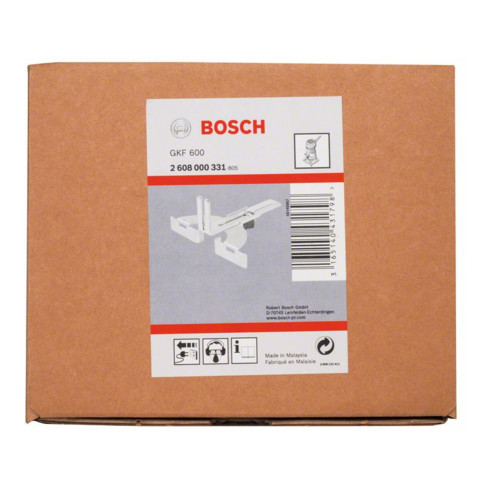 Bosch Guida di taglio per la fresatrice per bordi GKF 600 Professional