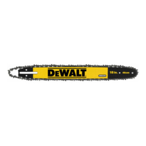 Guide-chaîne DEWALT avec chaîne de 46 cm pour scie à chaîne sans fil XR FLEXVOLT DT20661-QZ