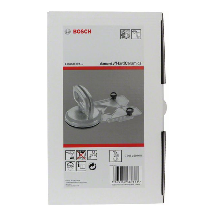 Guide de perçage Bosch Guide de centrage pour forets diamantés et scies cloches diamantées à bain d'huile