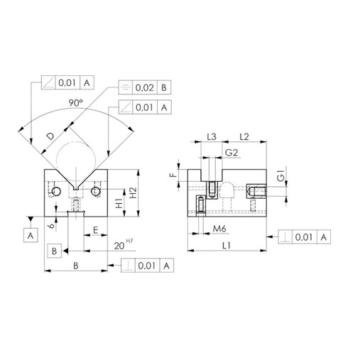 AMF Paire d'arrêts parallèles