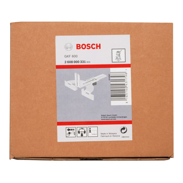 Guide parallèle Bosch pour fraiseuse de chants Bosch GKF 600 Professional