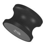 Gummi-Metall-Puffer élastique Type C D20xH30 M6 NR57