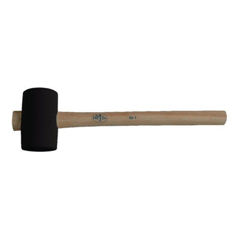 Gummihammer schwarzer Kopf 90 Shore Härte
