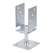Gustav Alberts ETA-10/0210, 71-131x110x110x70x100mm, galv. jaune galvanisé-2
