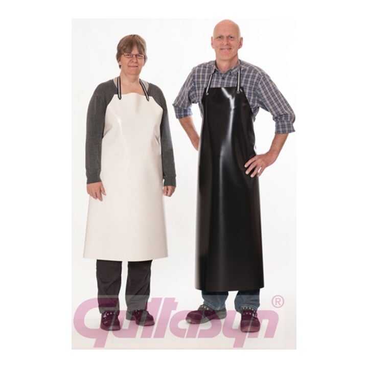 Guttasyn PVC-Säureschürze weiß S.0,5mm 90x120cm EN467/430
