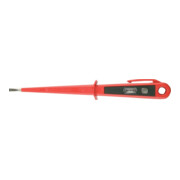H+H Phasetesteur VDE rouge unipolaire 3,5x0,6x100mm