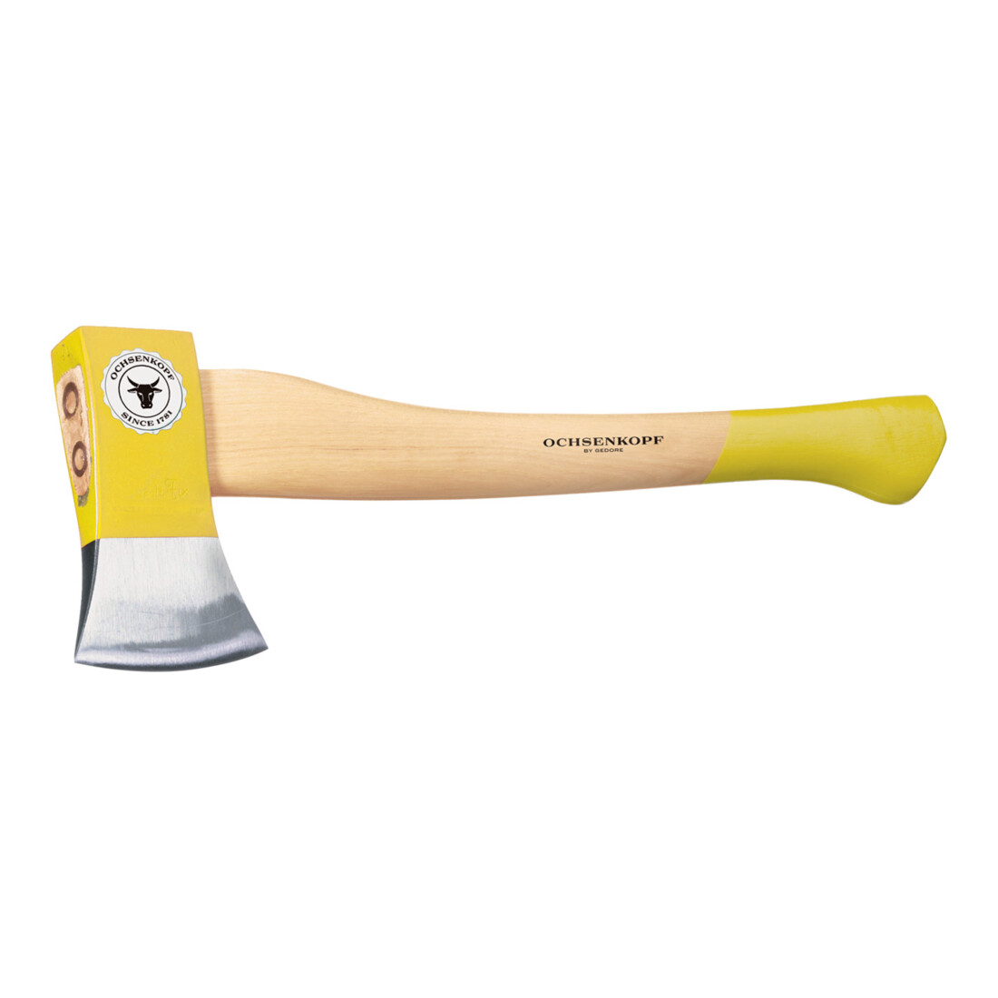 Hache Ochsenkopf SPALT-FIX avec manche en cendre 1250 g