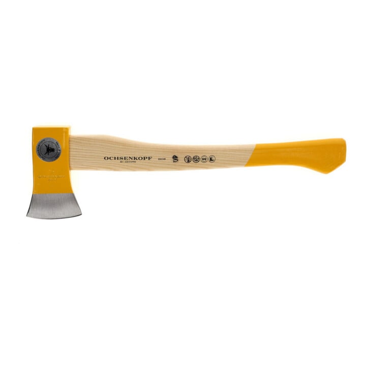 Hache Ochsenkopf SPALT-FIX avec manche en cendre 1250 g