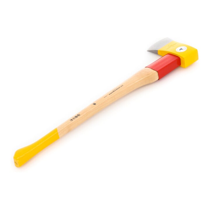 Hache Ochsenkopf SPALT-FIX ROTBAND-PLUS avec manche en hickory de 80 cm