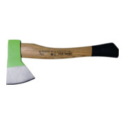 Hachette de camping poids 300 g L. de manche 300 mm avec manche en frêne en sabo-1
