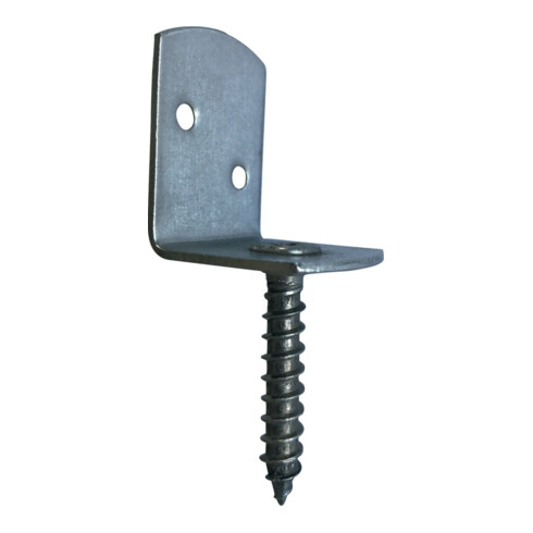 hadra Ferrure de clôture tressée + vis inox A2