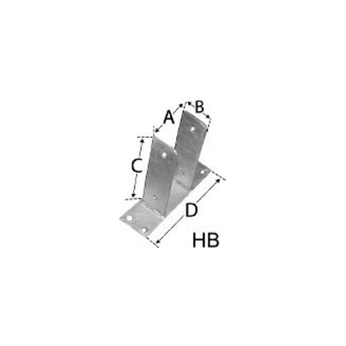 hadra HB-Poteau support tzn 91 CE