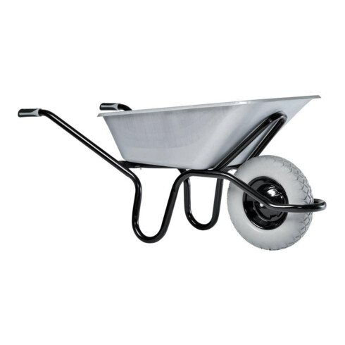 HAEMMERLIN Brouette Aktiv Excelli galvanisée 120L, roue PS