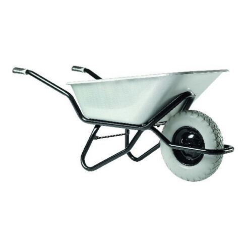 HAEMMERLIN Brouette CLIPSO Excelli 120 L galvanisée roue pneumatique