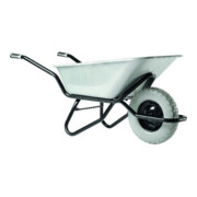HAEMMERLIN Brouette CLIPSO Excelli 120 L galvanisée roue pneumatique