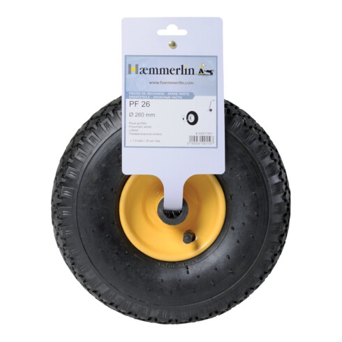 HAEMMERLIN Roue de rechange PF 26 pour diables
