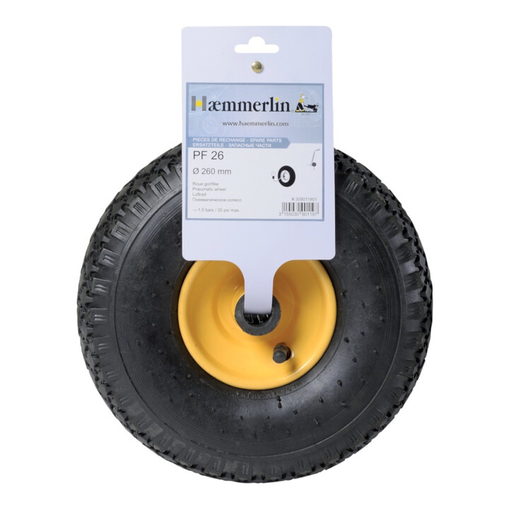 HAEMMERLIN Roue de rechange PF 26 pour diables