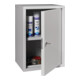 Hängeschrank H600xB400xT300mm Vollblech,1 BD Stahlbl.lichtgrau/lichtgrau-4