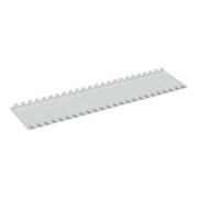 Hager Bande de recouvrement 12 PLE, RAL 7035 VZ415-1