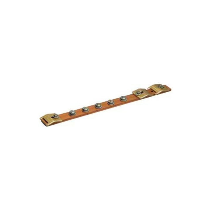 Hager Barre de mise à la terre Univers CU 20x5 mm, 1 champ UZ010