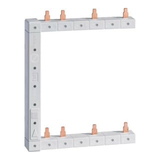 Hager Barre de phase verticale 63A droite L1N-L2N-L3N KCF563R