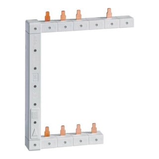 Hager Barre de phase verticale 63A gauche L1N-L2N-L3N KCF963L