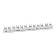 Hager Barrette de phase 12 modules 63A L1L2L3N-L1L2L3N KDS463A-1